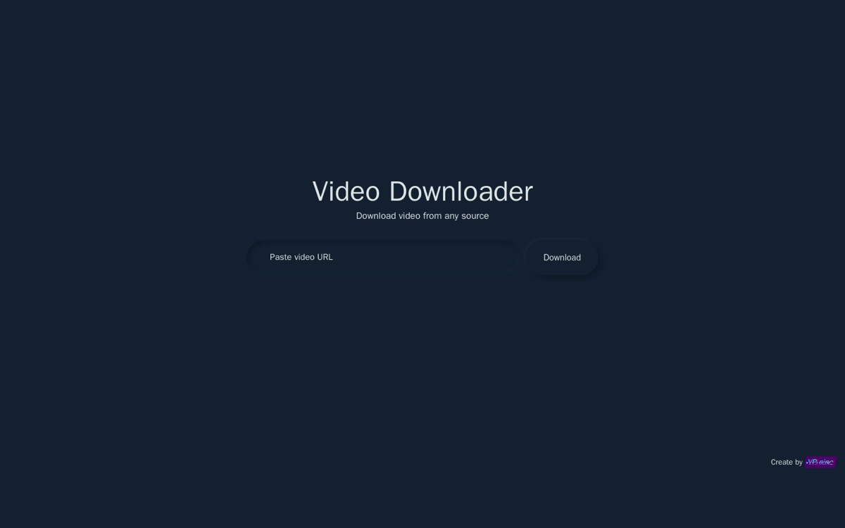 Downloader Video — downloader.vr9.pro